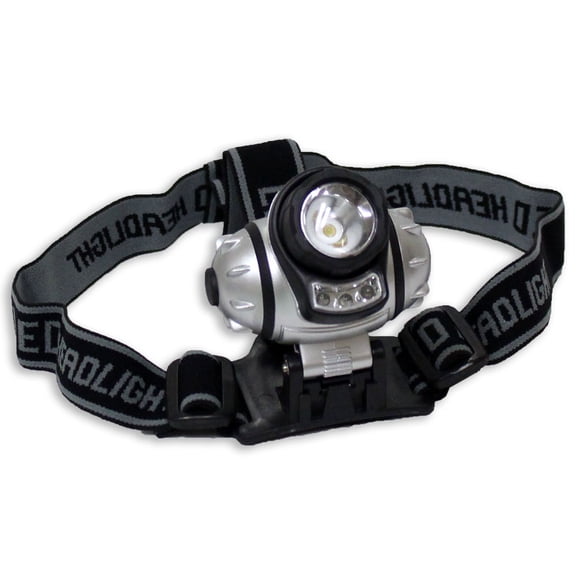 4 LED Headlamp with an Adjustable Elastic Head Strap - FL-54684-86