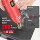 thumbnail image 2 of 200W Cordless USB Rechargeable Plastic Welder,Plastic Welding Kit with 400PCS Hot Staples for Car Bumper Crack, 2 of 5