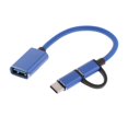 thumbnail image 2 of Cable de datos del cargador Micro USB tipo C USB-C de carga rápida para trabajo Azul Sunnimix Cable de carga, 2 of 6
