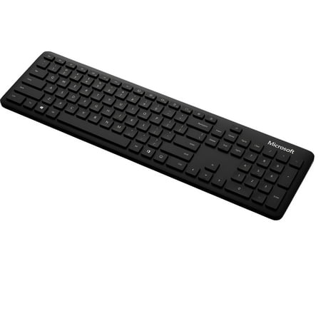 Microsoft - Full-size Wireless Bluetooth Keyboard - Black