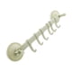 thumbnail image 2 of Wosthever Colgador de pared para baño, 6 ganchos, organizador colgante, ventosa, toalla sin clavos, plástico sin rastro, multiusos Juegos de accesorios de baño Azul Nórdico, 2 of 6