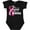 AB-Black, variant on Inktastic Breast Cancer Awareness I Support My Grammy with Pink Ribbon Boys or Girls Baby Bodysuit