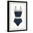 thumbnail image 2 of Marmont Hill Mh-Julncst-34-Bfpfl-18 18" X 12" "Fancy Monokini" Framed Giclee Painting On, 2 of 4