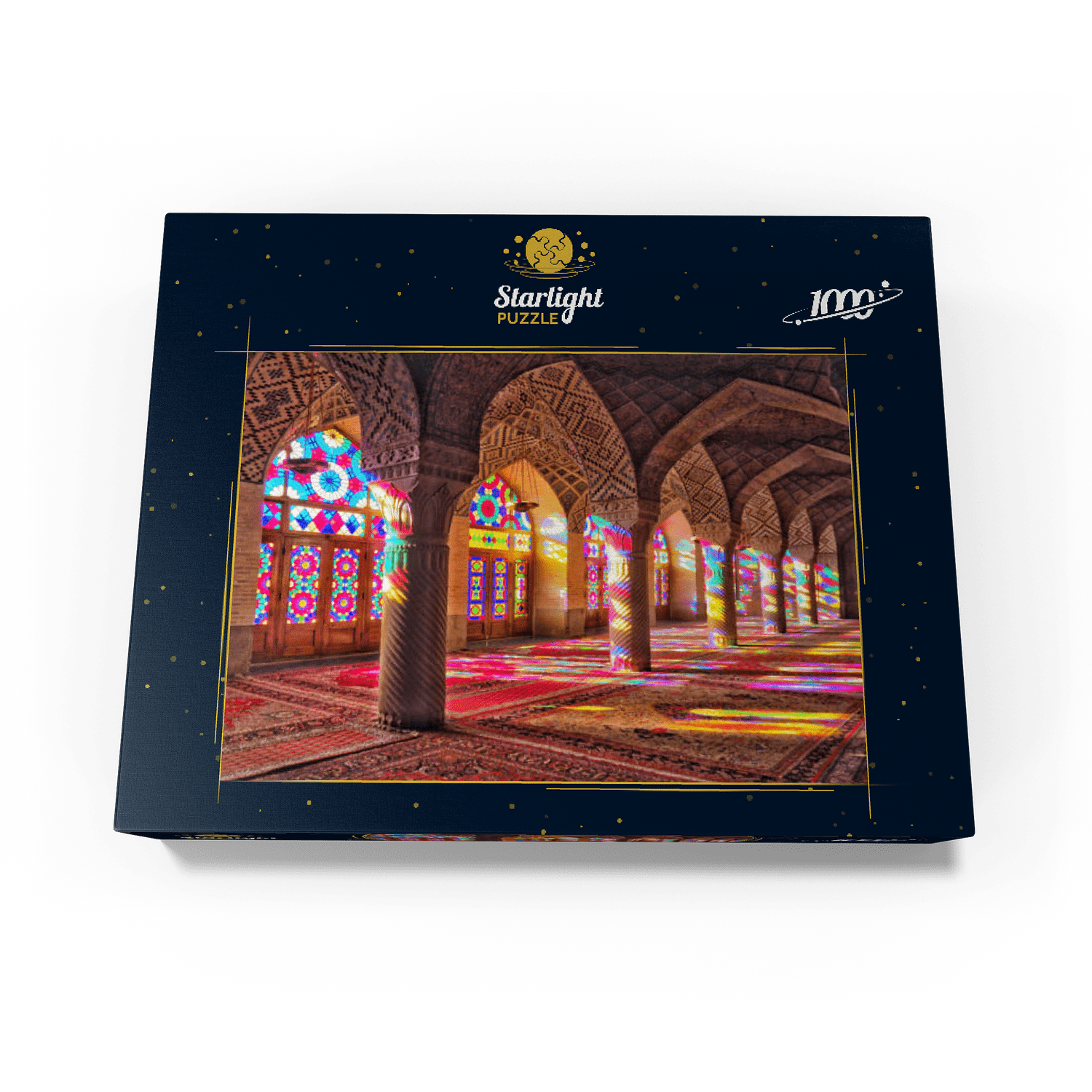 MyPuzzle - Nasir Al-Mulk Mosque In Shiraz, Iran - Premium 1000 Piece Jigsaw Puzzle for Adults