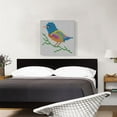 thumbnail image 2 of ARTCANVAS Bird Color Grid Jewel Pixel Canvas Art Print - Size: 26" x 26" (1.50" Deep), 2 of 9