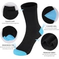 thumbnail image 3 of Kids Socks, 15 Pairs Toddler Sock Crew Mid Calf Cut Casual Dress Soft Socks for Boys Girls 1-13 Years, 3 of 6