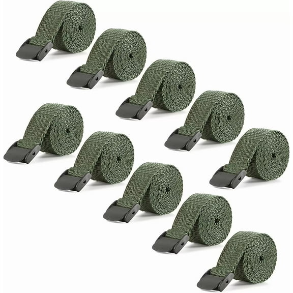 10 Pack Trail Camera Straps, Game Camera Straps, Durable Nylon Fiber, Wildlife Trial Camera Accessories,Deer Camera Tree Belts