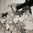 thumbnail image 3 of Ambesonne Floral Grommet Curtain, Vintage Plant Soft Color, 50" x 96", Tan Black, 3 of 6