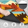 thumbnail image 3 of ZICANCN Waterproof Car Floor Mats Full Set, Maple Hill Water View Automotive Carpet Mats for Vehicle Trucks Suv Jeep, 4 Pieces, 3 of 6
