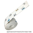 thumbnail image 2 of Tira de sellado de pared acrílica Cinta de sellado adhesiva impermeable Cinta de reparación de inodoros de baño, Tipo 9 Scienceny HA7326-09B, 2 of 6