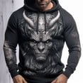 thumbnail image 4 of Sudadera con capucha de moda para hombre, nueva sudadera con estampado 3D de dragón, sudadera informal de calle, ropa de hombre de gran tamaño, 4 of 5