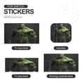 thumbnail image 4 of POBUDS Switch Skin | Sticker Wrap Vinyl Decal | Set Compatible with Nintendo Switch ( Switch Standard, Green Muscle), 4 of 5