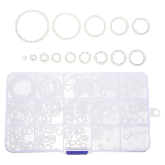 Minkissy 1Set Flat Silicone Washer Assortment for Outdoor Faucet and Hose Repair