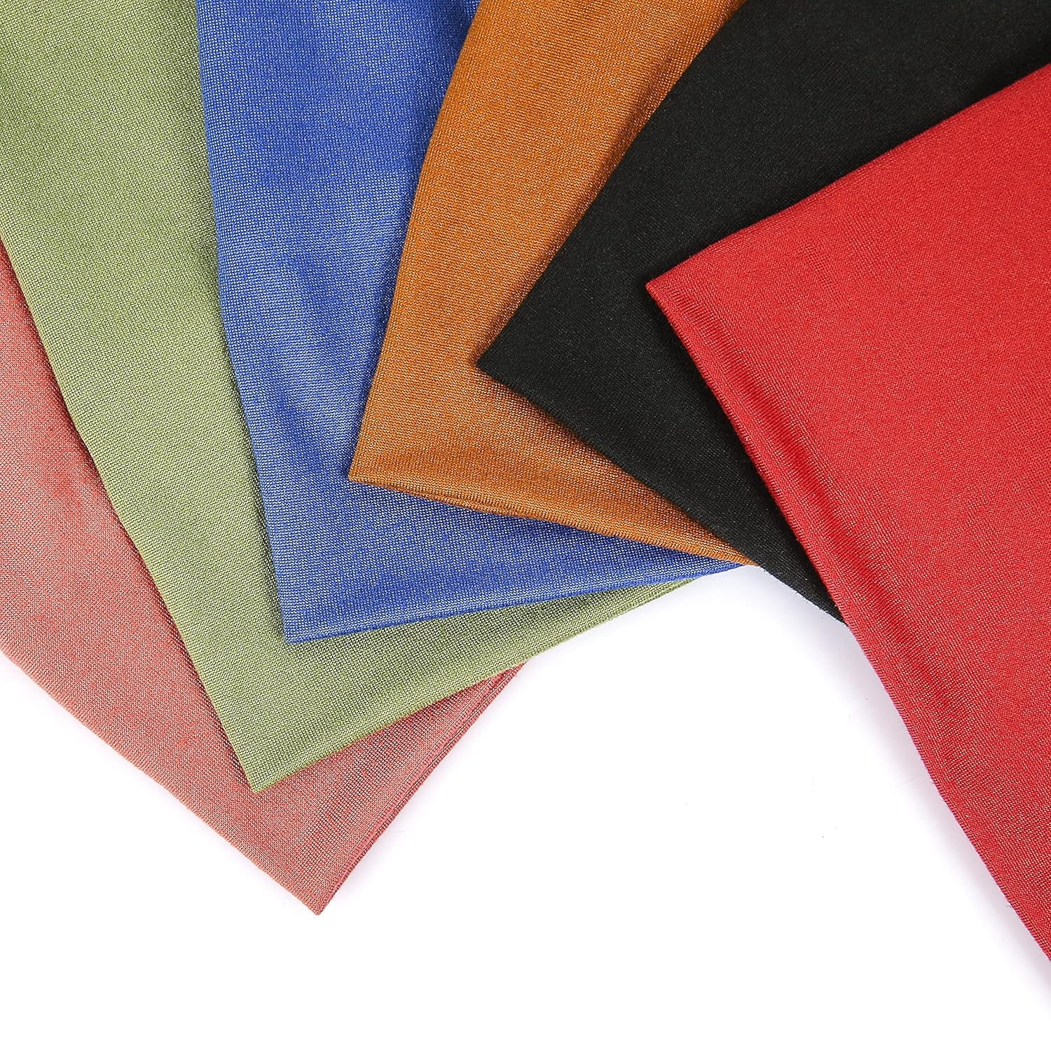 6 Pack Wide Headbands for Women Non Slip Soft Elastic Hair  display picture 3