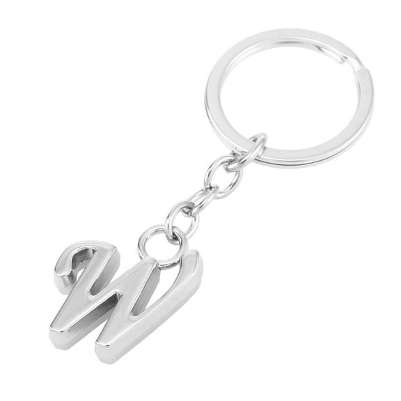 Mobutofu 1Set Keychain Charm Letter W Shape In Zinc Alloy For Girls And Colleagues