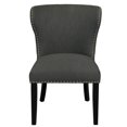 thumbnail image 1 of Pulaski Accentrics Chaise d'Appoint à Dossier Ailé Modifié pour la Maison en Gris, 1 of 5