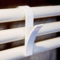 thumbnail image 5 of Colgador para toallas calentadas, riel para radiador, gancho de baño, soporte para tendedero, 2 uds., 5 of 5