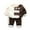 Coffee-22, variant on Owordtank Toddler Baby Boy Dinosaurs Clothes Fall Winter Cotton Long Sleeve Sweatshirt Tops Joggers Pants 2-Piece Outfit Set
