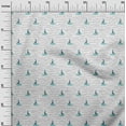 thumbnail image 4 of oneOone Viscose Chiffon Fabric Waves & Sailboat Ocean Printed Craft Fabric BTY 42 Inch Wide, 4 of 4