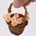 thumbnail image 2 of KAKOWELY 5 mini flores artificiales para mesa, decoración de paisaje, bricolaje, 2 of 5