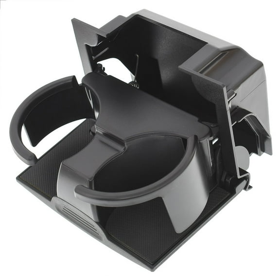 LABLT Rear Center Console Cup Holder for Nissan Frontier Xterra 96965-ZP00C 2006-2019 Black
