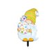 thumbnail image 1 of Matsuzay Maceta de Pascua con pinchos, muñeca acrílica, letrero decorativo para patio, jardín al aire libre, parque, Patio, estaca, Kits de decoración para fiestas, 1 of 6