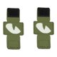 thumbnail image 4 of Parches militares divertidos ojos de gato para ropa mochila sombrero verde militar 2 piezas Likrtyny Para Estrenar, 4 of 4