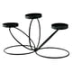 thumbnail image 5 of Candelabro de hierro forjado, portavelas decorativo, ligero y práctico para mesa. Negro, 5 of 9