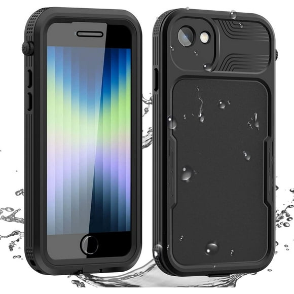 AICase iPhone SE 2020/2022/iPhone 7/8/6/6s Waterproof Case, 4.7" 360 Dustproof and Shockproof, IP68 Full Body