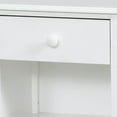 thumbnail image 3 of Nightstand with 1 Drawer and 1 Open Shelf White - Saltoro Sherpi, 3 of 5