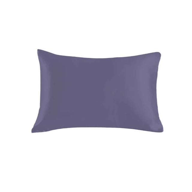Deeceymbur Summer Ice Silk Pillowcase Multiple Color Options Fiber Pillow Core Isolation Cover Household Breathable Protective Easy Care