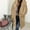 Khaki, variant on AOOCHASLIY Women's Winter Coat Clothes Women Solid Furry Faux Jacket Long Sleeve Warm Outerwear Overcoat