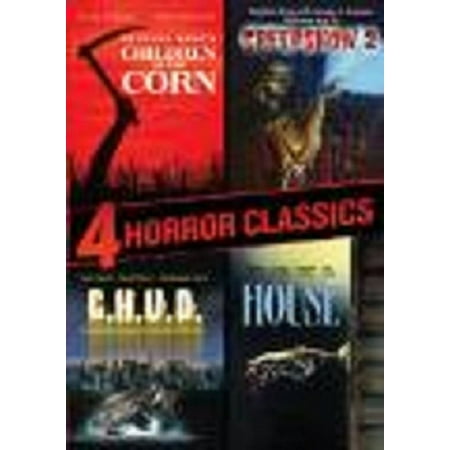 4 Horror Classics: Children of the Corn/Creepshow 2/C.H.U.D./House [2 Discs] [DVD]