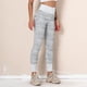 thumbnail image 5 of Leggings de yoga con control de barriga de cintura alta para mujer, pantalones deportivos, entrenamiento con control de barriga, medias deportivas para correr L01 blanco L ER, 5 of 5