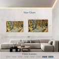 thumbnail image 4 of Elephant Stock The Large Plane Trees Wall Art - Horizontal Multi Panel Canvas - Living Room Wall Decor - Floral And Botanical Multi Panel - Gray And Blue Decor By Vincent Van Gogh - 65" x 42", 4 of 8