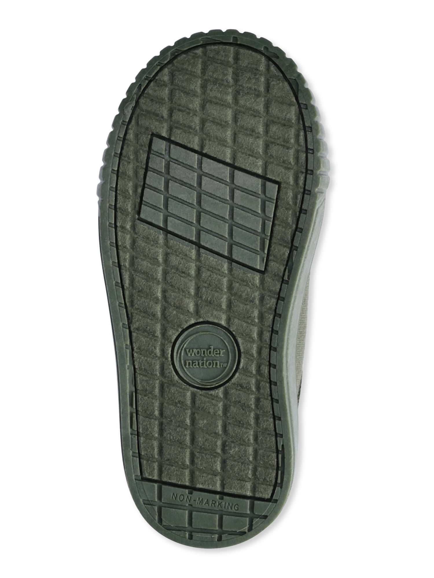 Wonder Nation Baby & Toddler Kids Two-Strap Bump Toe Sneakers