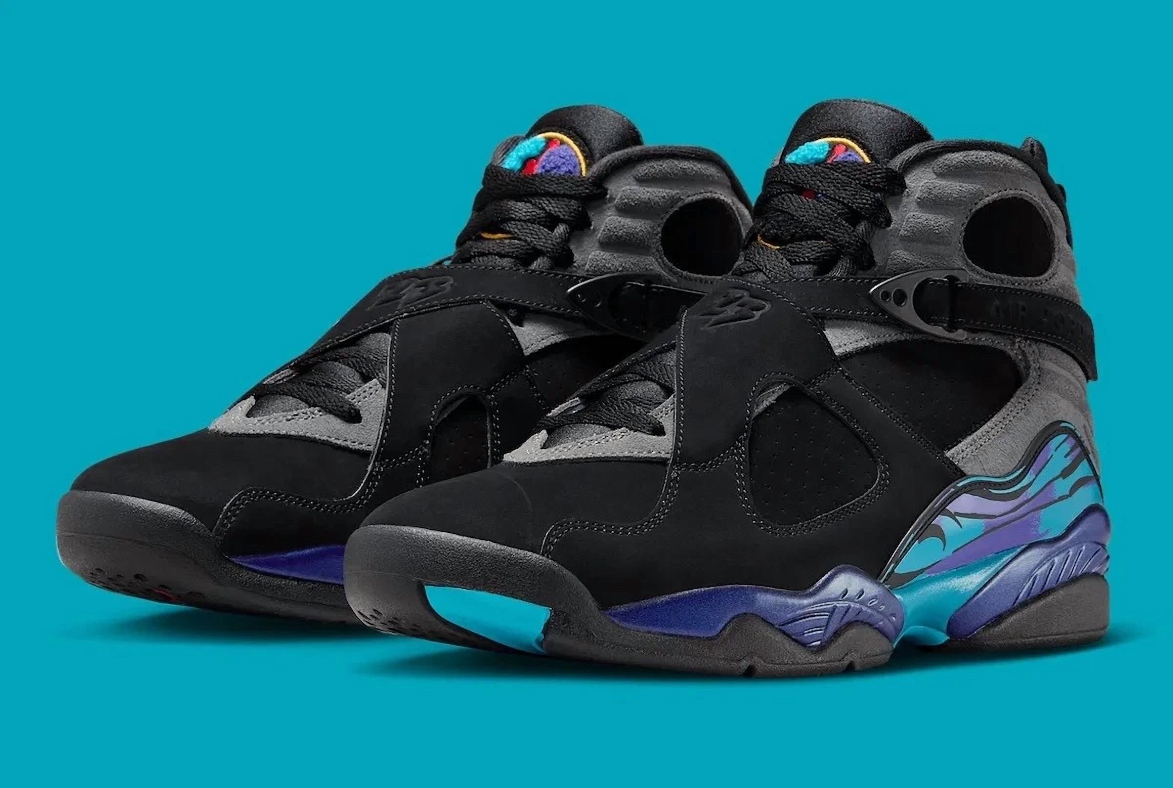 27.5 新品 NIKE AIR JORDAN 8 RETRO AQUA Air Jordan 8 Retro 