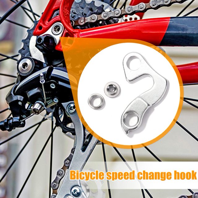 Patilla de cambio trasera MTB bicicleta de carretera patilla de cambio trasera bicicleta de montaña gancho trasero parte de ciclismo FLhrweasw Nuevo