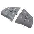 thumbnail image 5 of Botón de volante gris de 5 teclas Botón de interruptor multifunción Botón de interruptor para ML BR Gris, Gris, 5 of 5