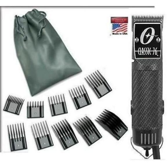 Oster Classic 76 Carbon Fiber  10 Piece Combs