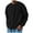 Mens Hoodies & Sweatshirts Black, variant on S-4X Plus Size Sweatshirts for Men with Pocket No Hood Big & Tall Shirts Long Sleeve Casual Solid Pullover Crewneck Athletic Workout Sweatshirt Tops