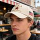 thumbnail image 5 of Baseball Hat Adjustable Classic Low Hat Unconstructed Printing Men Women Soft-top Solid Color Washed Baseball Cap Curved Hat Spring And Summer Sun Hat, 5 of 9