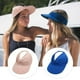 thumbnail image 4 of Sombrero para el sol para mujer, gorra con visera de ala ancha para playa, deportes, golf, senderismo, deportes al aire libre, gorra con parte superior vacía, 4 of 5