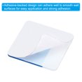 thumbnail image 4 of Uxcell Self Stick Hot/Cold Water Label, 4 Pairs/8 Pack Acrylic Square Shape Sticker Signs for Faucets Sinks, Red/Blue, 4 of 6