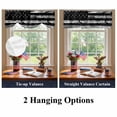 thumbnail image 6 of Camo American Flag Tie Up Valances Curtain, Adjustable Kitchen Independence Day Valances for Windows Decor, Rod Pocket Short Curtains Set for Bedroom/Bathroom, 60"x18", 6 of 9