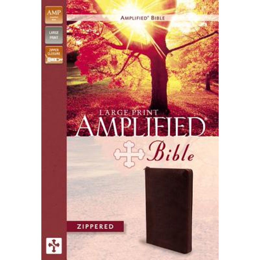 Amplified BibleAmLarge Print Zipper