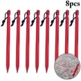 thumbnail image 1 of Bangcool Tent Stake Aluminum Alloy Portable Tent Peg Tent Accessories with String, 1 of 8