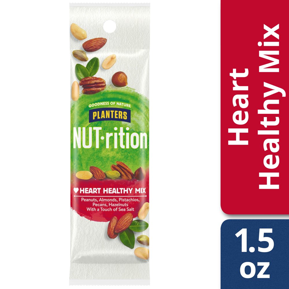 Planters NUTrition Heart Healthy Mix , 1.5 oz Bag