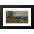thumbnail image 2 of Frank Buchser 14x10 Black Modern Framed Museum Art Print Titled - Landscape with Giant Corn in the Foreground (1870), 2 of 5