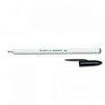 thumbnail image 3 of AbilityOne 7520010589978 SKILCRAFT Ballpoint Pen, Stick, Medium 1 mm, Black Ink, White Barrel, Dozen, 3 of 3